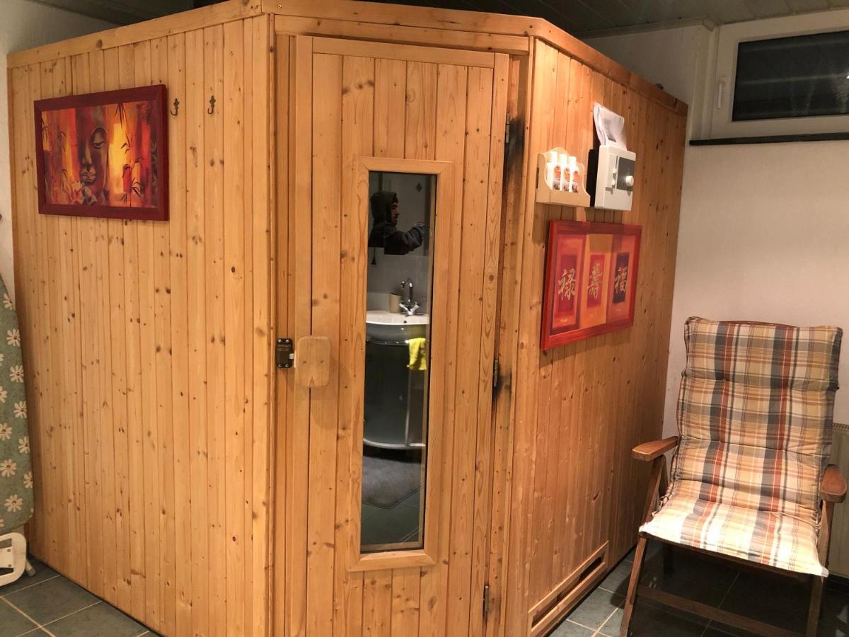 Ferienwohnung Nationalpark Eifel Nideggen Sauna Ngoại thất bức ảnh